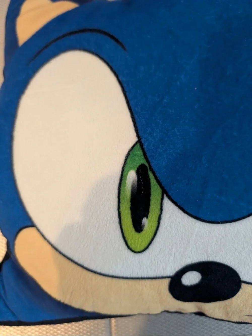 Sonic the Hedgehog Plush Pillow - Soft and Comfy Character Cushion